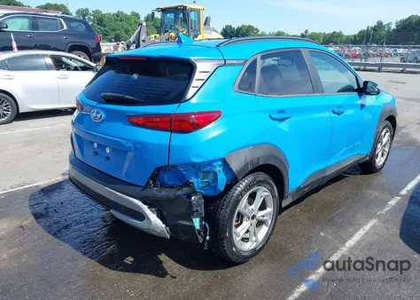 2022 Hyundai Kona Sel z USA, uszkodzony, nr VIN KM8K62AB8NU899561
